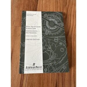 Audemars Piguet Instructions Book Chronograph Self Winding Calibre 2326/2848